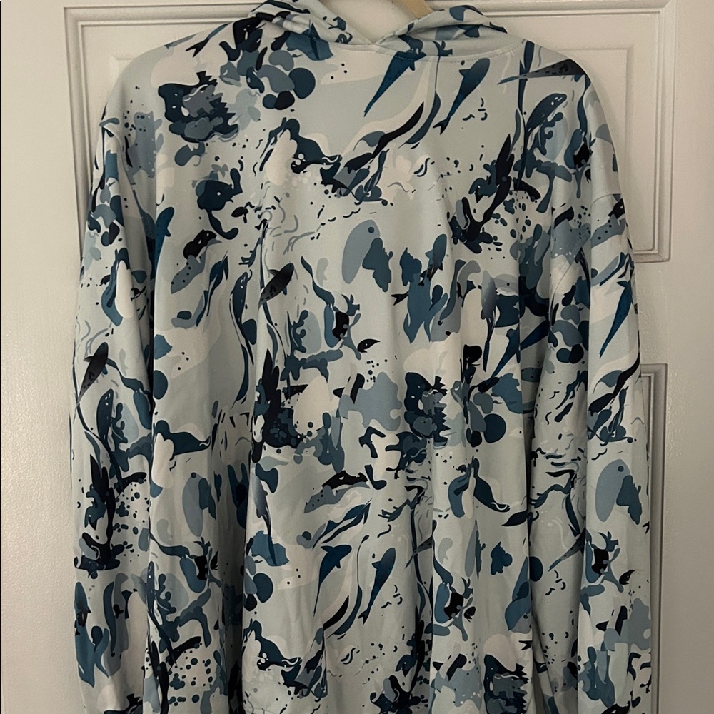 Stylish Men's Abstract Hoodie
